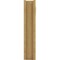 Ekena Millwork 5 1/2-in W x 24-in D x 28-in H Funston Slat Rough Cedar Woodgrain TimberThane Outlooker, Primed Tan OUTUR055X24X28FST24RCPR - alternate 3